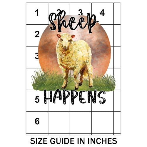 Sheep Happens Sublimation