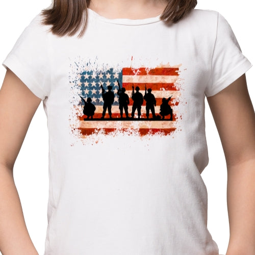 USA Soldier Flag Sublimation