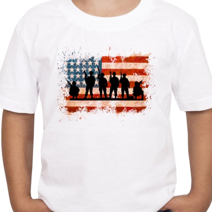 USA Soldier Flag Sublimation