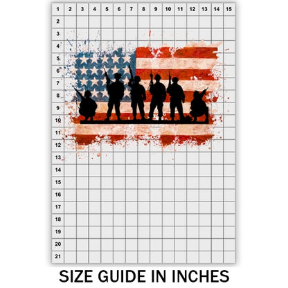 USA Soldier Flag DTF