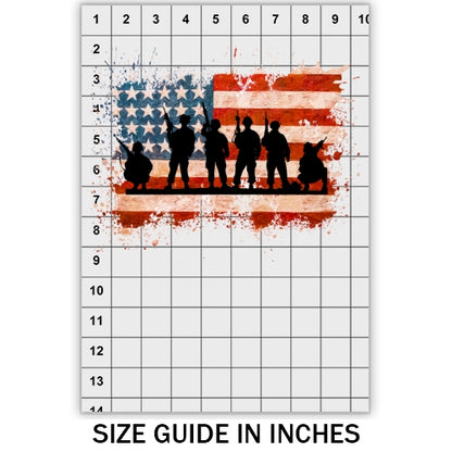 USA Soldier Flag DTF