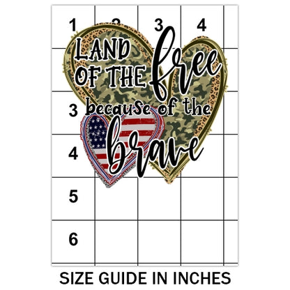 Land of the Free Sublimation