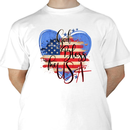 God Bless the USA Sublimation