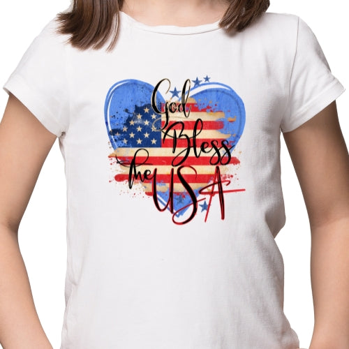 God Bless the USA Sublimation