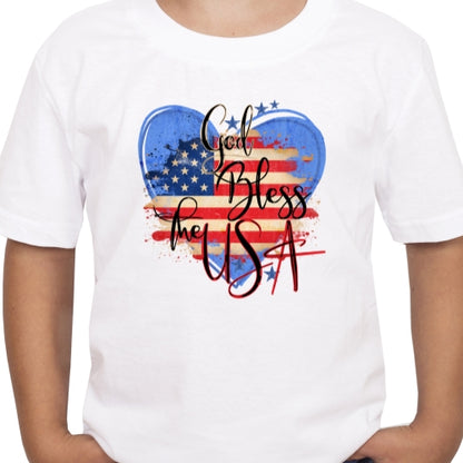 God Bless the USA Sublimation