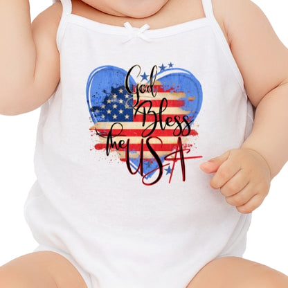 God Bless the USA Sublimation