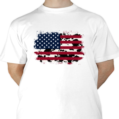 USA Cow Skin Flag Sublimation