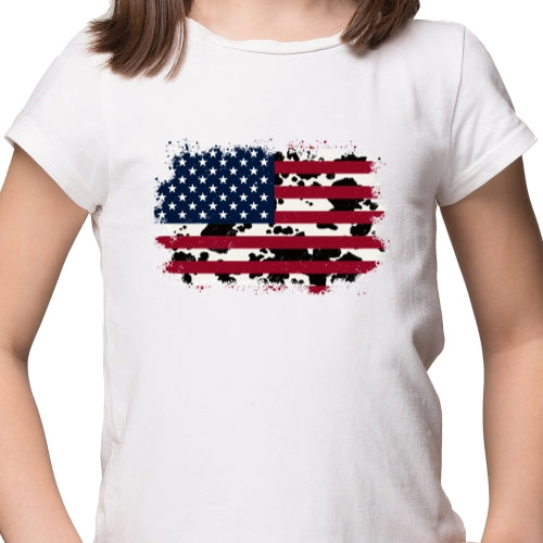 USA Cow Skin Flag Sublimation