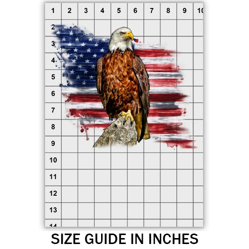 Eagle Flag 02 DTF