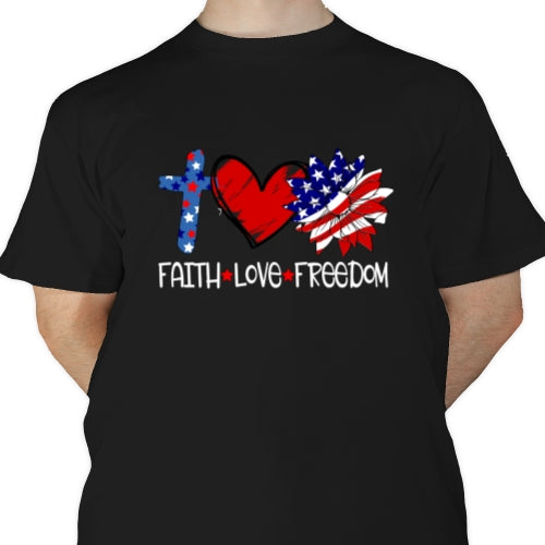 Faith Love Freedom DTF