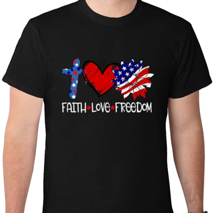 Faith Love Freedom DTF