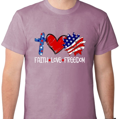 Faith Love Freedom DTF