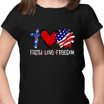 Faith Love Freedom DTF