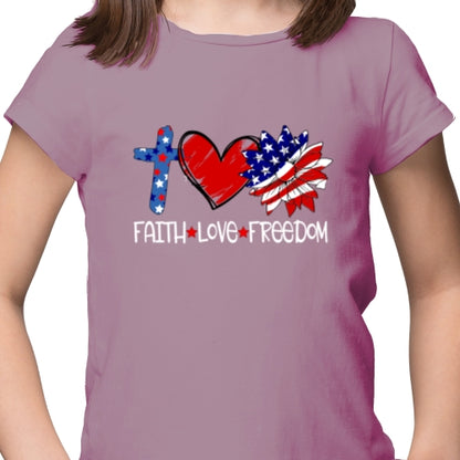 Faith Love Freedom DTF