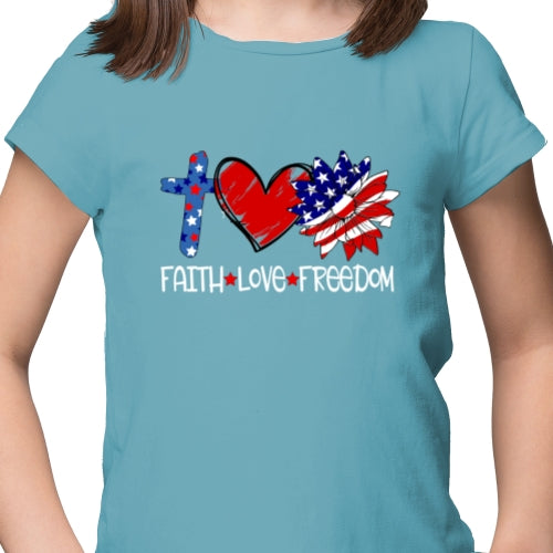 Faith Love Freedom DTF