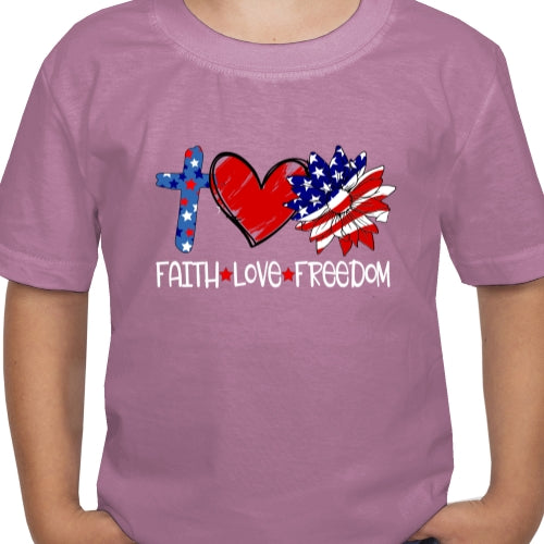 Faith Love Freedom DTF