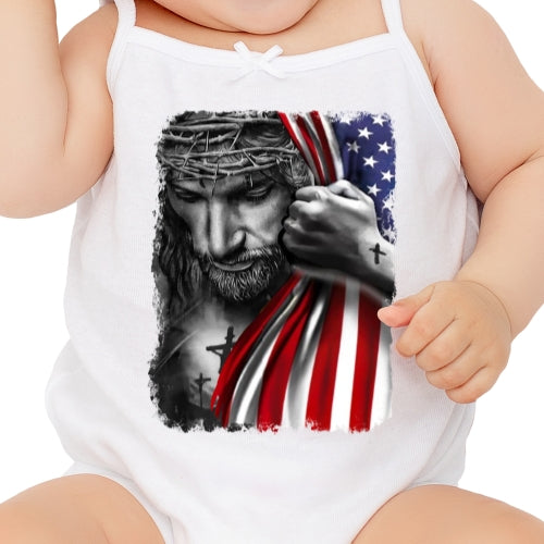 Jesus USA Flag Sublimation