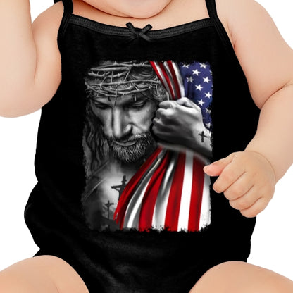 Jesus USA Flag DTF