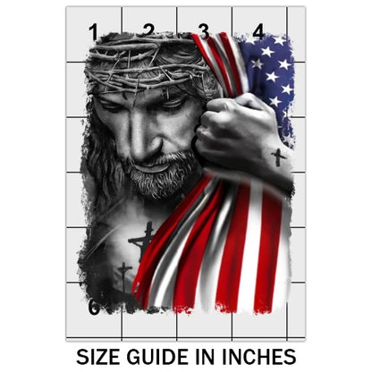 Jesus USA Flag DTF