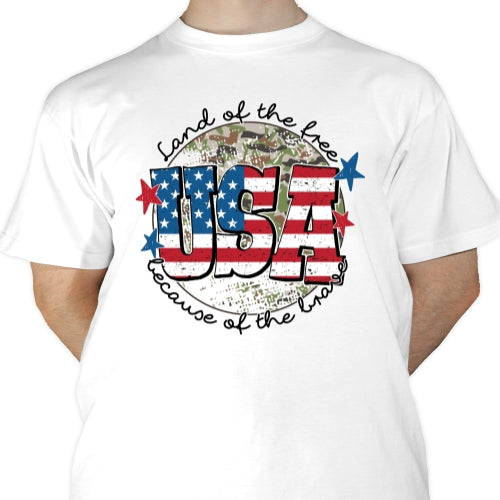 Land Of The Free USA Sublimation