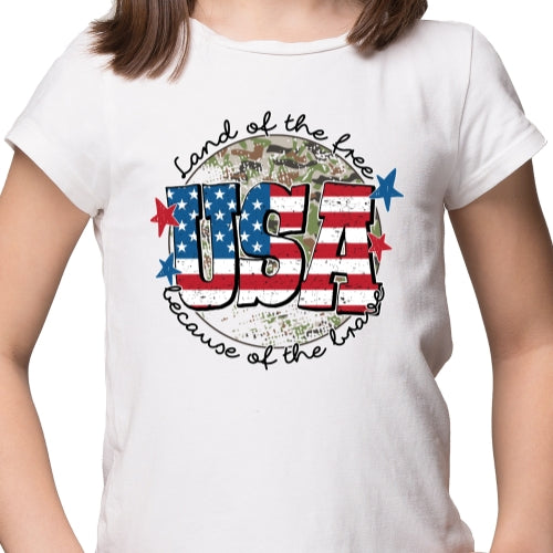 Land Of The Free USA Sublimation