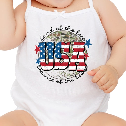 Land Of The Free USA Sublimation