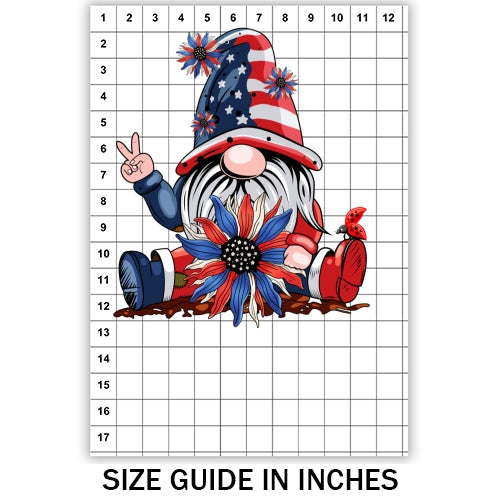 USA Gnome Sublimation