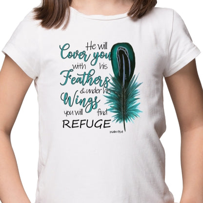 He Will Cover You With His Wings Sublimation