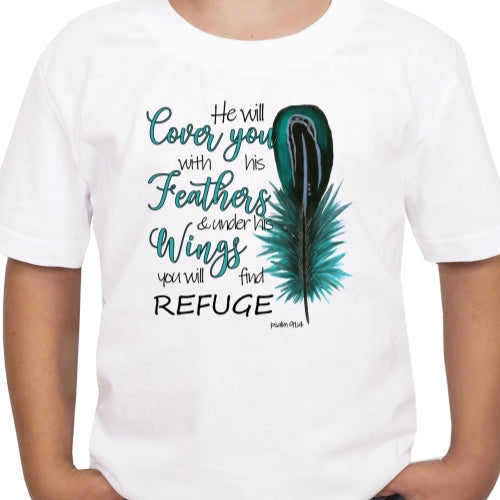 He Will Cover You With His Wings Sublimation