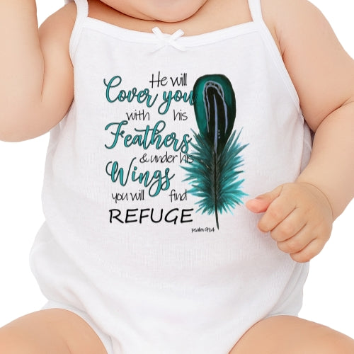 He Will Cover You With His Wings Sublimation