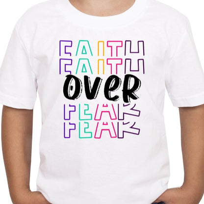 Faith Over Fear Sublimation