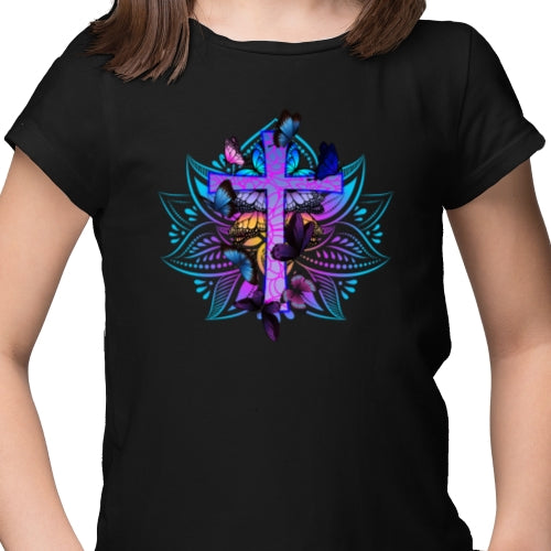 Butterfly Cross DTF