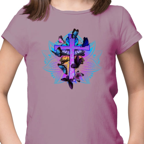 Butterfly Cross DTF