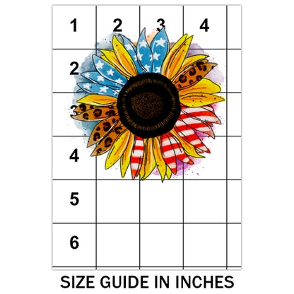 USA Sunflower 02 Sublimation