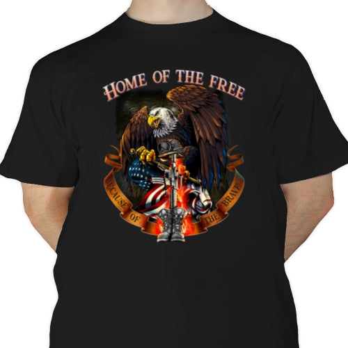 Home Of The Free Eagle DTF