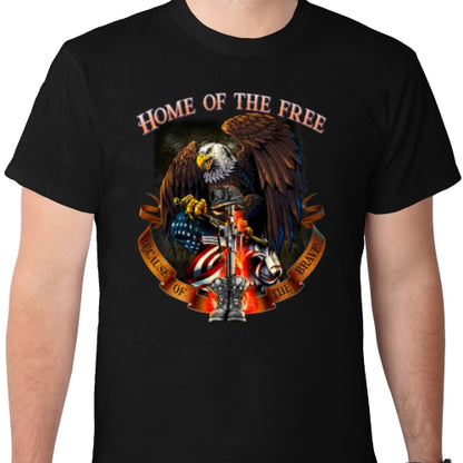 Home Of The Free Eagle DTF