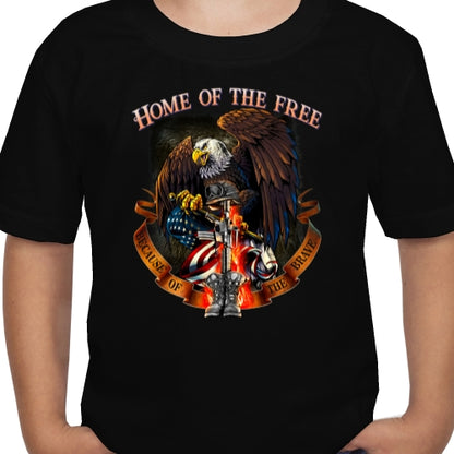 Home Of The Free Eagle DTF