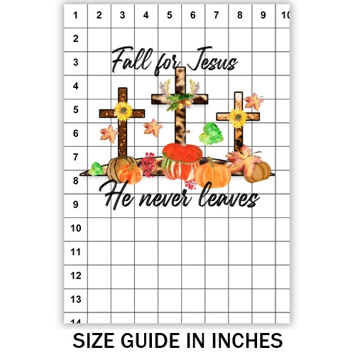 Fall For Jesus Sublimation