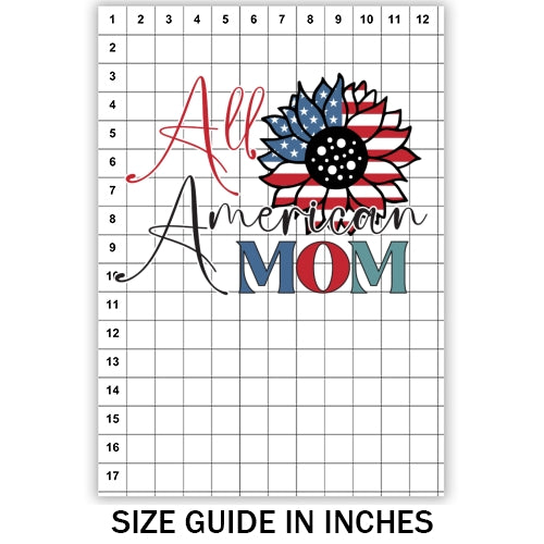 All American Mom sublimation