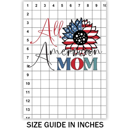 All American Mom sublimation