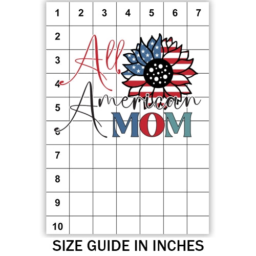 All American Mom sublimation