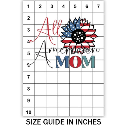 All American Mom sublimation