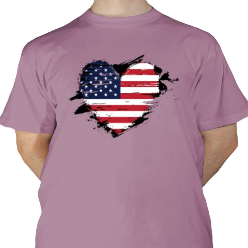 Heart USA DTF