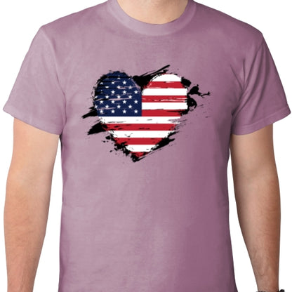 Heart USA DTF