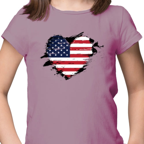 Heart USA DTF