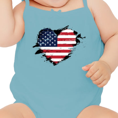 Heart USA DTF