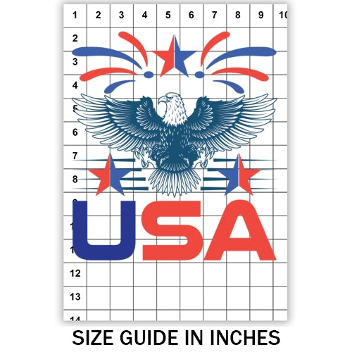 USA Eagle Sublimation