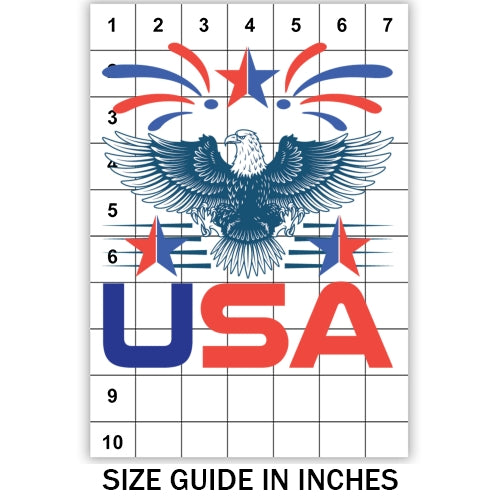 USA Eagle Sublimation