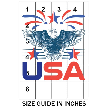 USA Eagle Sublimation