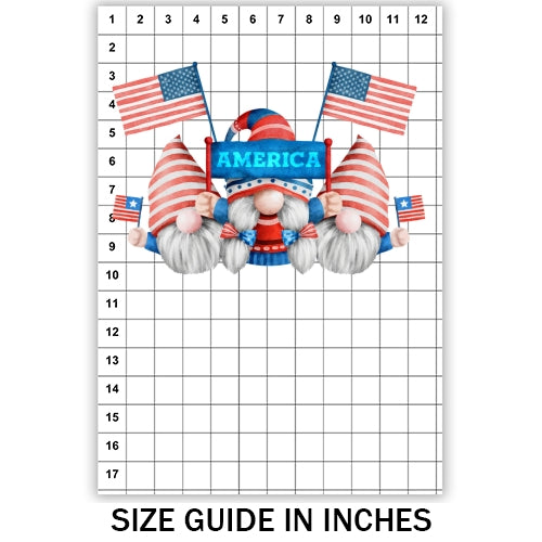 American Gnome USA Sublimation